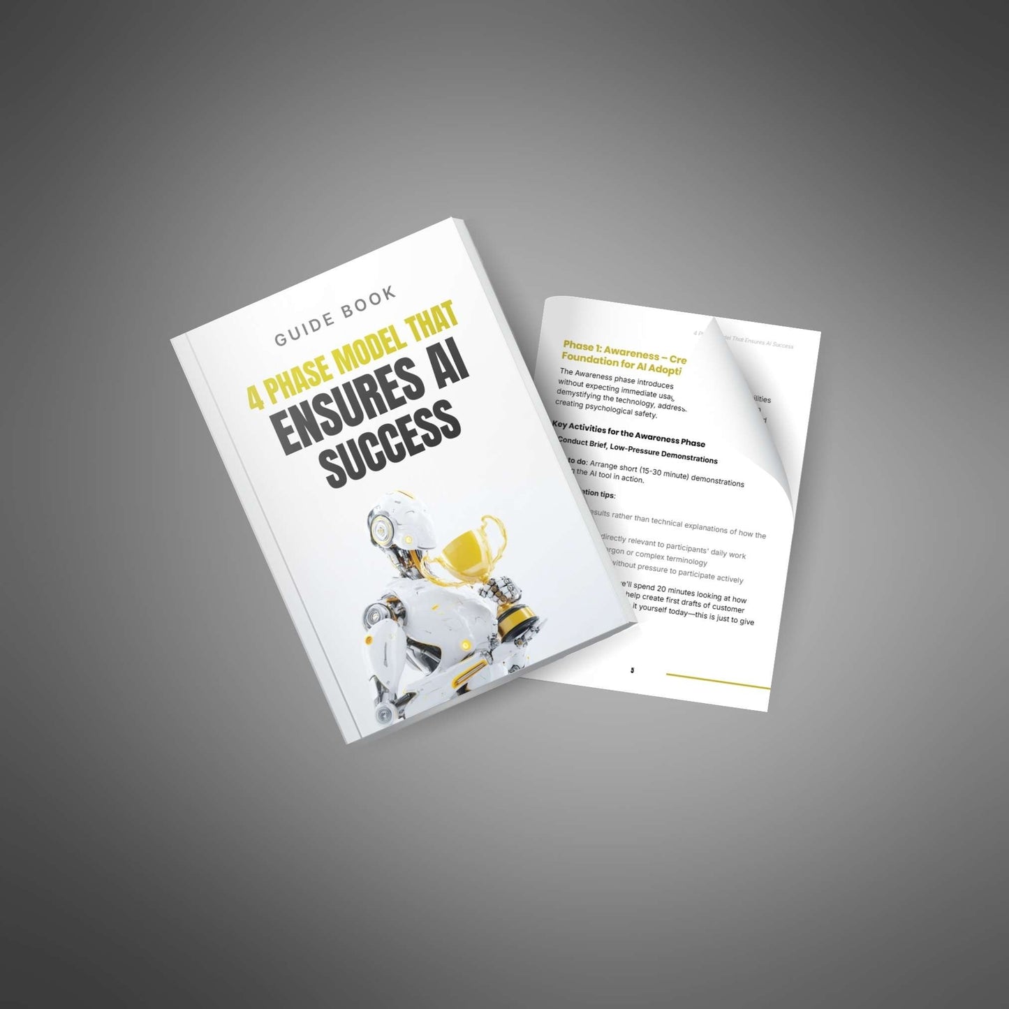 4 Phase Model That Ensures AI Success