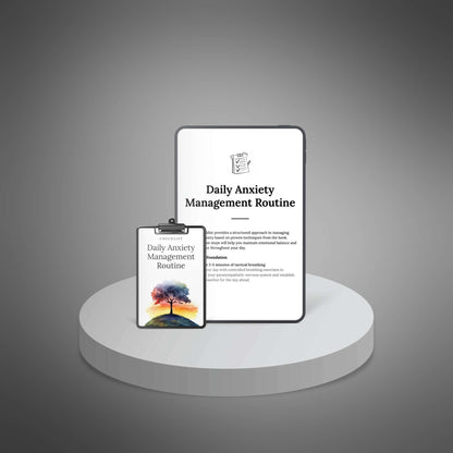 Daily Anxiety Management Routine