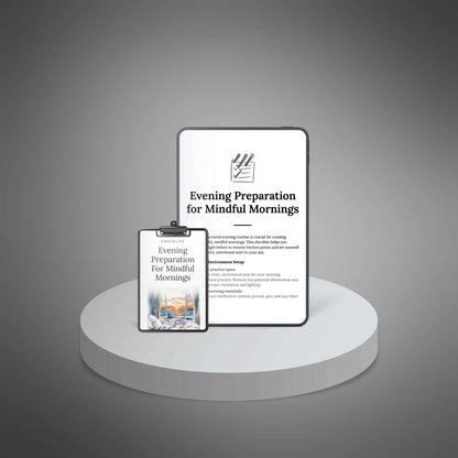 Evening Preparation for Mindful Mornings