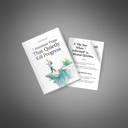 7 Attention Traps That Quietly Kill Progress