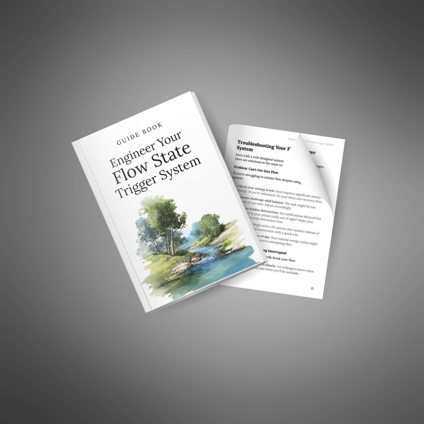 Engineer Your Flow State Trigger System