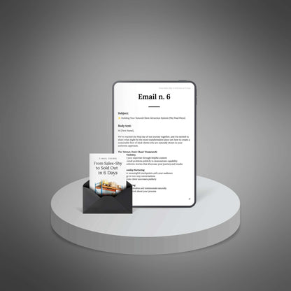 From Sales-Shy to Sold Out in 6 Days